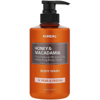 Поживний гель для тіла Kundal Honey & Macadamia Body Wash Pear & Freesia 500 мл (8809693254057)