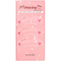Трафарети для брів Secret Key Self Drawing Brow Guide 1 шт (8809305997068)