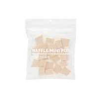 Спонж для нанесення макіяжу Missha Waffle Mini Puff 20 шт (8809581469525)