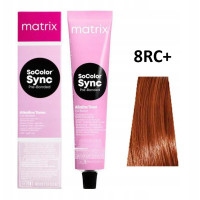 Безаміачний тонер Matrix SoColor Sync Alkaline Toner 8RC+, 90 мл (3474636985784)