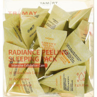 Освітлююча нічна маска для обличчя Trimay Radiance Peeling Sleeping Pack 3 г * 20 шт