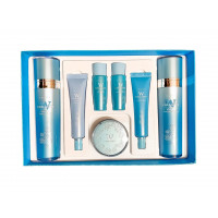 Набір освітлюючих засобів для обличчя з колагеном Enough W Collagen Whitening Premium Skin Care 5 Set
