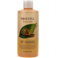 Багатофункціональний тонер для обличчя з равликовим муцином Enough Rosehill Snail Skin 90% 300 мл
