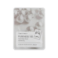 Тканинна освітлююча маска для обличчя з екстрактом перлів Tony Moly Pureness 100 Pearl Brightening Mask Sheet