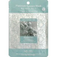 Тонизирующая тканевая маска для лица с платиной MJ Care Platinum Essence Mask 23 мл (8809220804502)