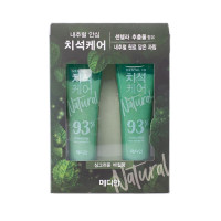 Набор зубных паст с базиликом Median Natural Tartar Care Toothpaste Basil Flavor 2*120 г