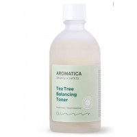 Заспокійливий безспиртовий тонер для обличчя з чайним деревом Aromatica Tea Tree Balancing Toner 130 мл