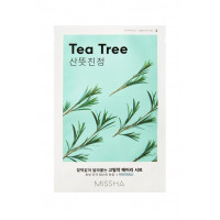 Заспокійлива маска для обличчя з екстрактом чайного дерева Missha Airy Fit Sheet Mask Tea Tree 19 г
