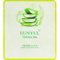Омолаживающая тканевая маска для лица с алоэ вера Eunyul Moisture Aloe Mask Pack 30 мл (8809435401695)