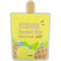 Увлажняющая тканевая маска для лица с экстрактом ананаса A'pieu Icing Sweet Bar Sheet Mask Pineapple 21 г