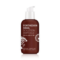 Ампульних сироватка для обличчя з муцином равлика Fortheskin Snail Solution Ampoule 100 мл