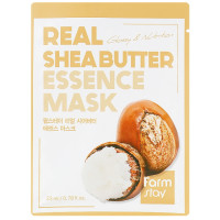 Поживна тканинна маска для обличчя з маслом ши Farmstay Real Shea Butter Essence Mask 23 мл