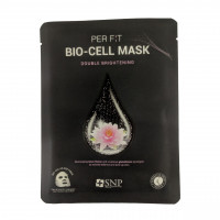 Осветляющая биоцелюлозная маска для лица SNP Brightening Bio-cell Mask 25 мл (8809458846992)