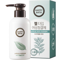 Гель для інтимної гігієни з зеленим чаєм Happy Bath Green Tea Feminine Cleanser 200 мл