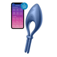 Satisfyer Bullseye — песо з вібрацією, 4.9х2.5 см (блакитний) (4061504018362)