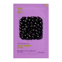 Тканевая маска для лица "Ягоды асаи" Holika Holika Pure Essence Mask Sheet Acai Berry 20 мл (8806334368142)