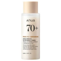 Живильний тонер на основі рисової води для сяяння шкіри ANUA RICE 70 GLOW MILKY TONER 40 мл (8809640736568)