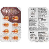 Вітаміни для волосся «здоров'я волосся» з женьшенем та медом Ellips Hair Vitamin Vitality Heat Protection блістер (8993417200052)