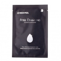 Тканинна маска для сяйва шкіри обличчя Medi-Peel Rose Diamond Radiant Glow Mask 25 мл