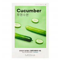 Зволожуюча маска для обличчя з екстрактом огірка Missha Airy Fit Sheet Mask Cucumber 19 г