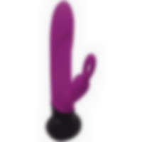 Adrien Lastic Mini Bonnie — Вібратор кролик, 19.7х3.6 см (фіолетовий) (soptAD1086111537)