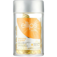 Вітаміни для волосся «розкішне сяйво» з маслом алое віра Ellips Hair Vitamin Smooth & Shiny With Aloe Vera Oil блістер (8993417200014)