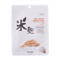 Питательная тканевая маска для лица с экстрактом рисовой закваски Mitomo Rice Leaven Essence Mask 25 г