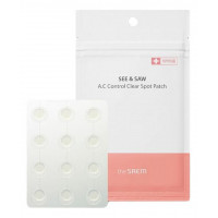 Патчі для проблемної шкіри The Saem See & Saw A.C Control Spot Patch 24 шт (8806164168790)