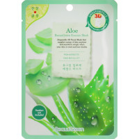 Питательная тканевая маска для лица с экстрактом алоэ вера Beauugreen Contour 3D Aloe Essence Mask 23 г