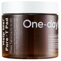 Тонер-диски для обличчя ефектом пілінгу One-Day's You Help Me Pore-T Pad 60 шт