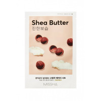 Питательная тканевая маска для лица с маслом Ши Missha Airy Fit Sheet Mask Shea Butter 19 г (8809581454798)