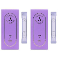 Набір гелів для душу з ароматом жасмину та мускусу ALLMASIL Ceramide Perfume Shower Gel White Musk 8 мл*20 шт (8809744062631)