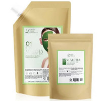 Гелева моделююча альгінатна маска із зеленим чаєм Lindsay Malcha Magic Modeling Mask 1 кг + 100 г