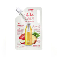 Нічна відлущуюча маска для обличчя Missha Talks Vegan Pocket Sleeping Pack #Skin Smoother 10 г