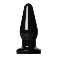 Black Anal Plug LARGE — Анальний корок, 14 см (чорний) (848518011572)