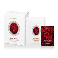 Набір альгінатних масок для обличчя з трояндою Lindsay Rose Magic Modeling Gel Mask Pack 10 шт (8809568932417)