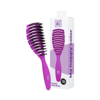 Щітка для волосся, пурпурова Ilu Brush Easy Detangling Purple 1 шт