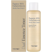 Відлущуючий тонер-есенція з ензимами Trimay Papaya 4HA Galactomyces Peel & Pore Control Toner 200 мл (8809822540723)