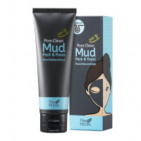 Очищаюча маска-пінка для обличчя з білою глиною The Yeon Pore Clean Mud Pack & Foam 120 мл (8809398631702)