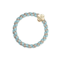 Гумка для волосся By Eloise London Gold Quatrefoil Woven Peppermint, 1 шт (5060548171858)