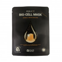 Зволожуюча біоцеллюлозная маска для обличчя SNP Double Moisturizing Bio-cell Mask 25 мл (8809458846978)