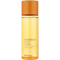 Тонер для обличчя з календулою FarmStay Calendula Relief Toner - 200 мл (8809783325919)