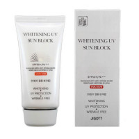 Сонцезахисний освітлюючий крем для обличчя Jigott Whitening UV Sun Block SPF 50 + / PA +++ 70 мл