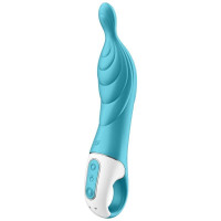 Satisfyer — A-Mazing 2 — Інноваційний вібратор для точки А, 21.7х3.8 см (бірюзовий) (Satis A-Mazing 2)