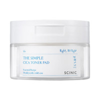 Тонер диски для обличчя з центелою Scinic The Simple Cica Toner Pad 60 шт (8809546003207)