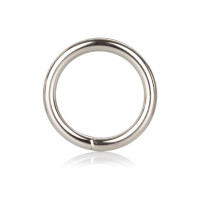 CalExotics Silver Ring Medium - металлическое эрекционное кольцо, 3,8 см (12699)
