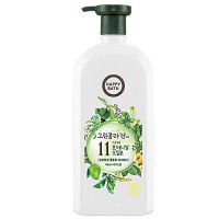 Зволожуючий гель для душу «Базилік-Цитрус» Happy Bath Green Collagen Body Wash Basil & Citrus 750 г