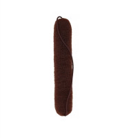 Валик для зачіски з резинкою Lussoni Hair Bun Roll Brown 230 мм коричневий 1 шт