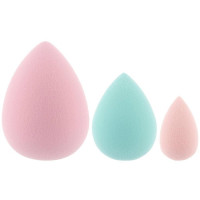 Набір спонжів для макіяжу Ilu ponges Mini Medium Large 3pcs Set 3шт