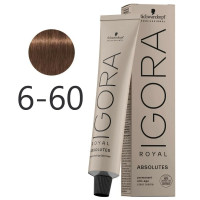 Фарба для сивого волосся Schwarzkopf Professional Igora Royal Absolutes 6-60 Dark Blonde Chocolate Natural 60 мл (4045787279306)